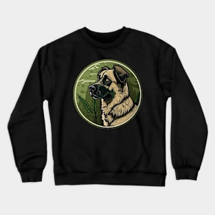 Anatolian Shepherd Camouflage Motif Crewneck Sweatshirt